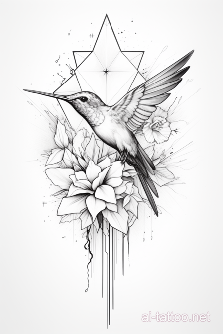  AI Hummingbird Tattoo Ideas 11