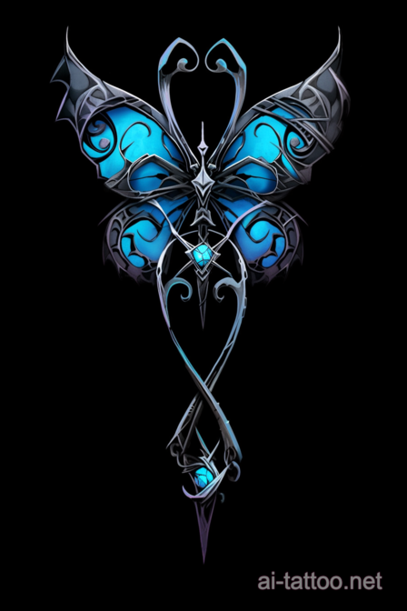 AI Butterfly Tattoo Ideas 12
