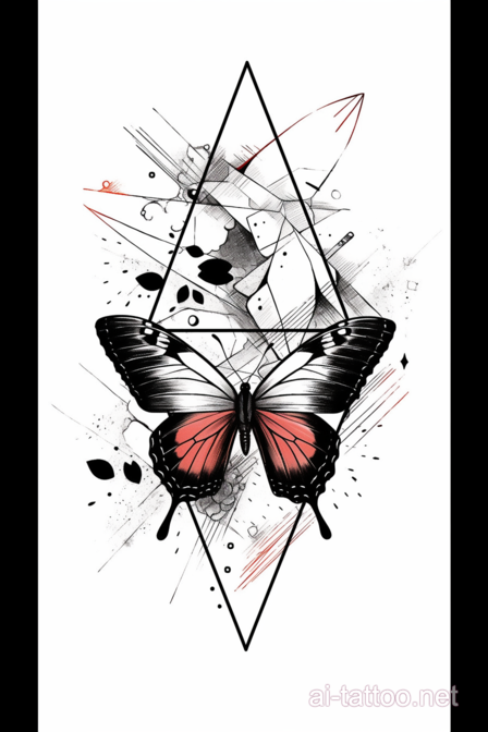 AI Butterfly Tattoo Ideas 14