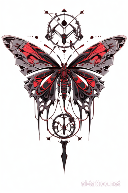 AI Butterfly Tattoo Ideas 16