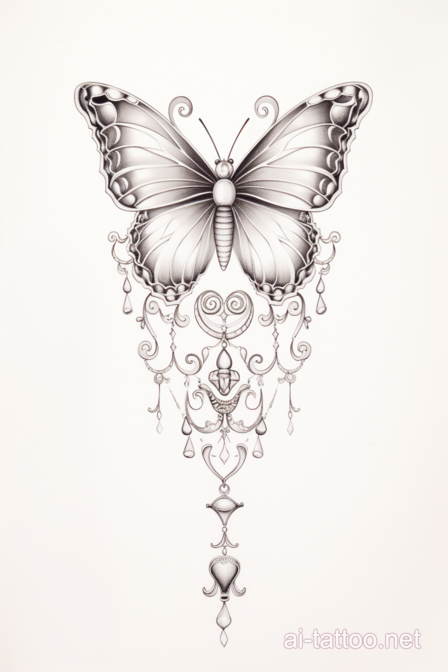 AI Butterfly Tattoo Ideas 2
