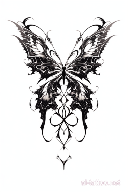  AI Butterfly Tattoo Ideas 3