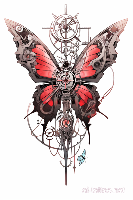 AI Butterfly Tattoo Ideas 6