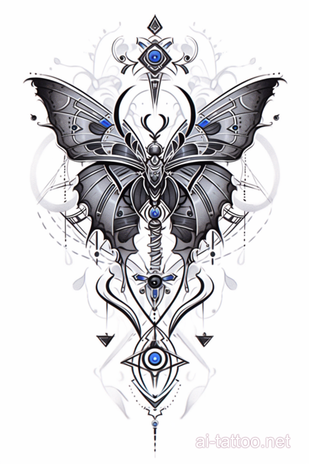 AI Butterfly Tattoo Ideas 8